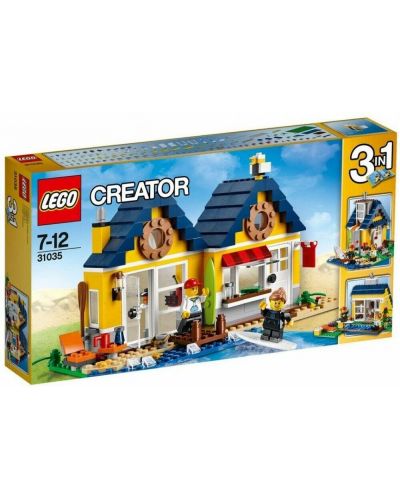 Конструктор LEGO Creator 3 в 1 - Хотел на плажа, лятна вила или лятна колиба (31035)