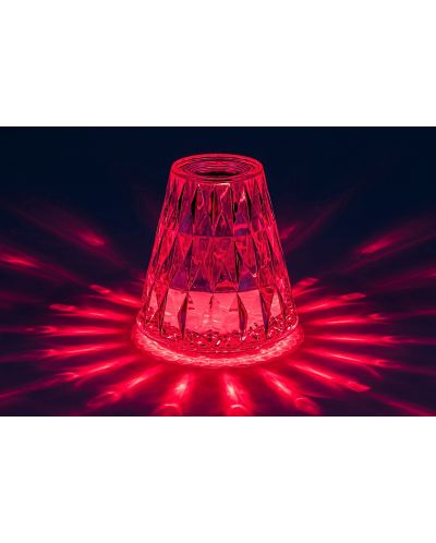 LED Настолна лампа Rabalux - Siggy 76004, RGB, IP 20, 2 W, прозрачна - 4