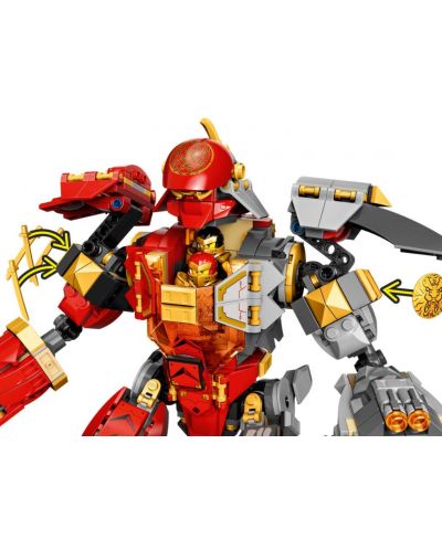 Конструктор Lego Ninjago - Робот от огън и камък (71720) - 7