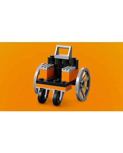 Конструктор Lego Classic - Тухлички на колела (10715) - 4