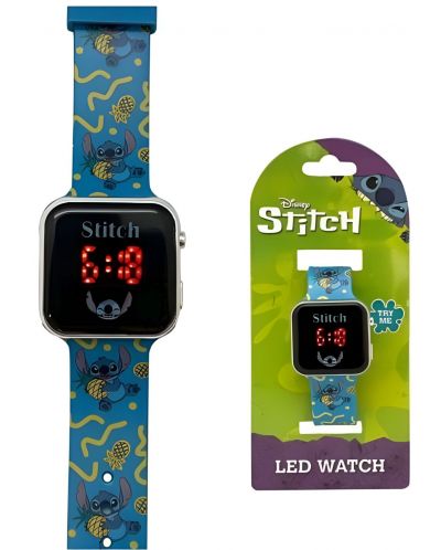 LED часовник Kids Euroswan - Lilo and Stitch - 1