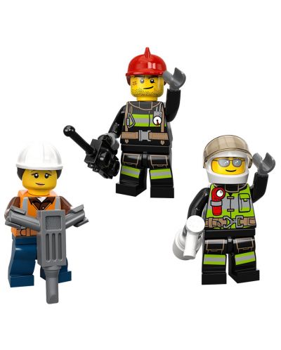 Конструктор Lego City - Пожарна команда в центъра (60216) - 14
