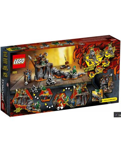 Конструктор Lego Ninjago - Пътешествие към тъмницата на черепите (71717) - 2