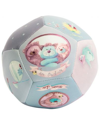 Мека играчка Moulin Roty Les Pachats - Топка, 10 см