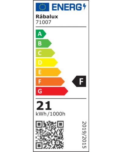 LED Полилей Rabalux - Sotiris 71007, IP20, 21W, димируем, хром - 7