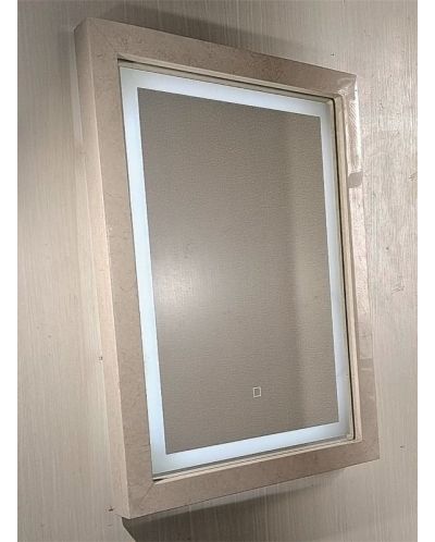 LED Огледало за стена Inter Ceramic - ICL 8060GL, 60 x 80 cm, Галала мрамор - 1