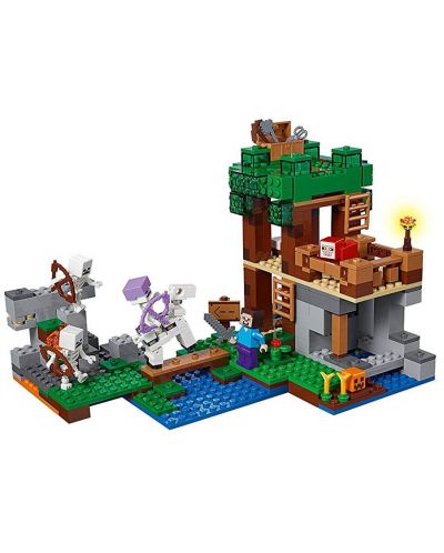 Конструктор Lego Minecraft - Нападение на скелет (21146) - 4