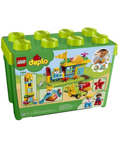 Конструктор Lego Duplo - Голяма площадка – кутия с тухлички (10864) - 4