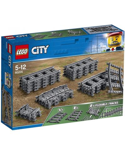 Конструктор Lego City - Релси (60205) - 1