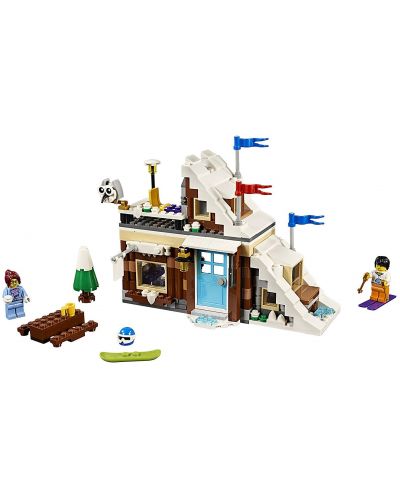 Конструктор Lego Creator - Модулна зимна ваканция (31080) - 4