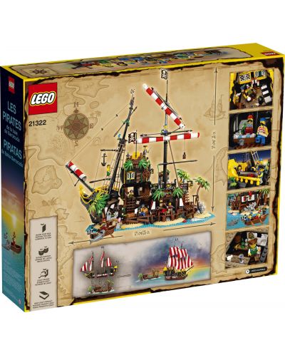 Конструктор Lego Ideas - Пирати от залива Баракуда (21322) - 2