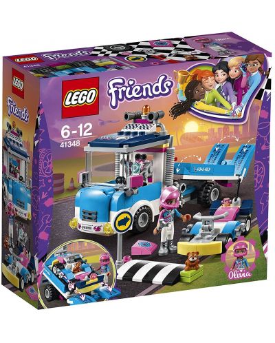 Конструктор Lego Friends - Камион за обслужване (41348) - 1