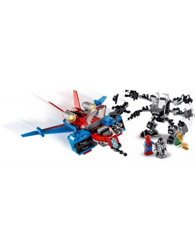 Конструктор Lego Marvel Super Heroes - Spiderjet vs. Venom Mech (76150) - 5