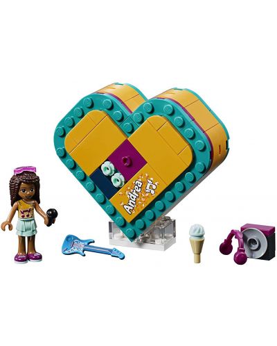 Конструктор Lego Friends - Кутията с форма на сърце на Andrea (41354) - 8