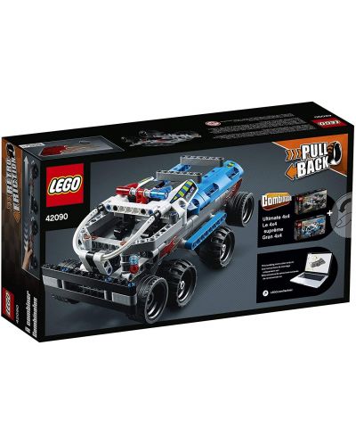 Конструктор Lego Technic - Камион за бягство (42090) - 4