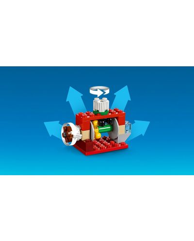 Конструктор Lego Classic - Тухлички и зъбни колела (10712) - 4