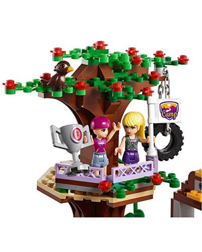 Конструктор LEGO Friends - Лагер за приключения - Дървесна къща (41122)