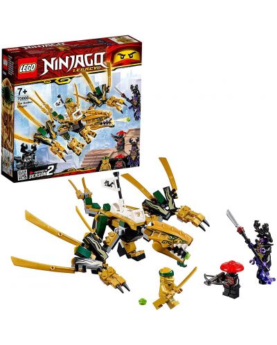 Конструктор Lego Ninjago - Златният дракон (70666) - 7