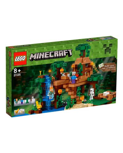 Lego Minecraft: Къщичка на дървото в джунглата ( 21125 ) - 1