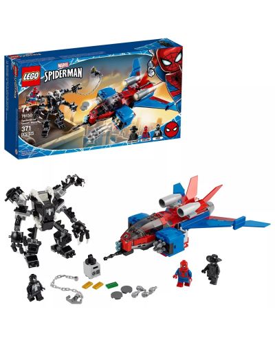 Конструктор Lego Marvel Super Heroes - Spiderjet vs. Venom Mech (76150) - 3