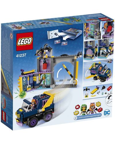Конструктор Lego Super Hero Girls - Тайният бункер на Батгърл (41237) - 6