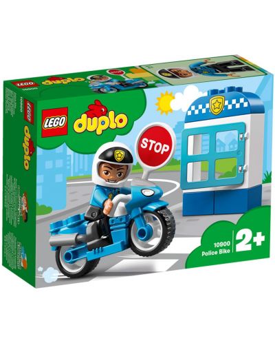 Конструктор Lego Duplo - Полицейски мотоциклет (10900) - 7