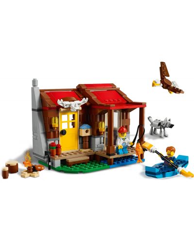 Конструктор 3 в 1 Lego Creator - Външна кабина (31098) - 4