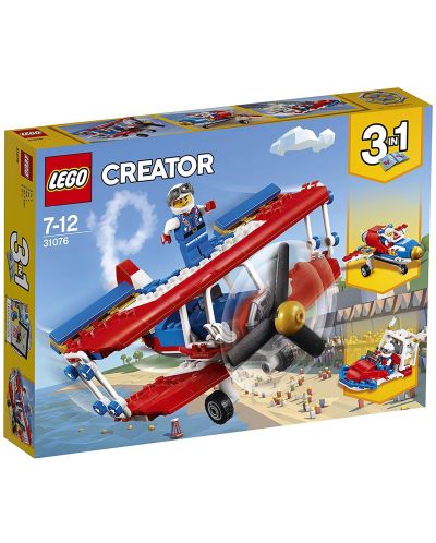 Конструктор Lego Creator - Каскадьорски самолет (31076) - 1