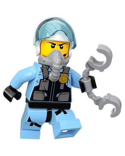 Конструктор Lego City - Полиция в небето, арест с парашут (60208) - 4