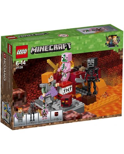 Конструктор Lego Minecraft - Битка в Ада (21139) - 1