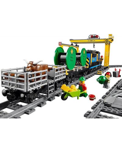 Конструктор Lego City - Товарен Влак (60052) - 4