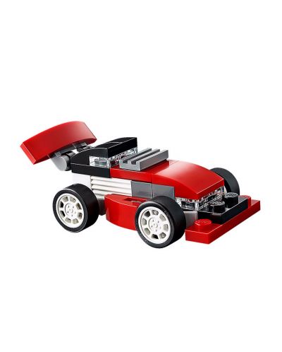 Конструктор Lego Creator - Червена състезателна кола 3в1 (31055) - 3