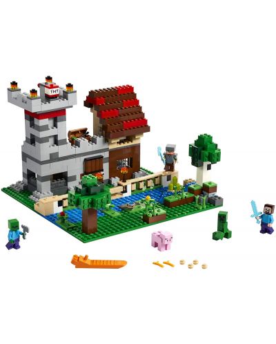 Конструктор LEGO Minecraft - Кутия за конструиране 3.0 (21161) - 3