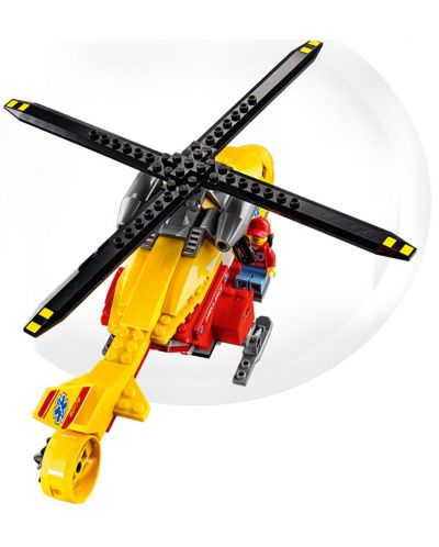 Конструктор Lego City - Линейка хеликоптер (60179) - 8
