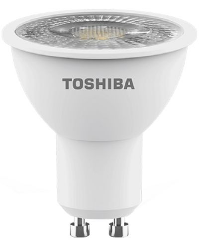 LED крушка за луна Toshiba - GU10, 4=50W, 345 lm, 4000K - 1