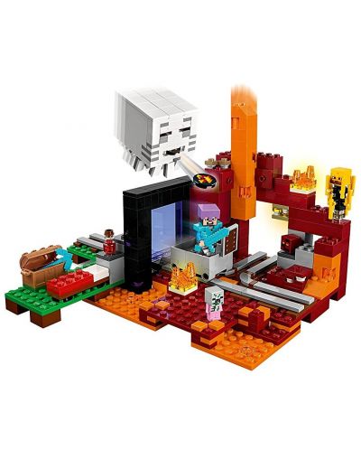 Конструктор Lego Minecraft - Портал към Ада (21143) - 7