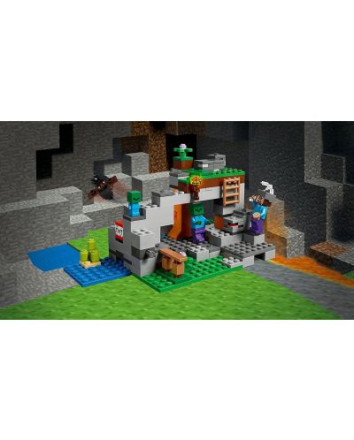 Конструктор Lego Minecraft - Пещерата на зомбитата (21141) - 6