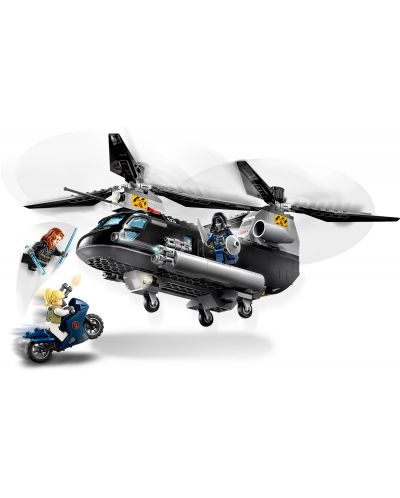 Конструктор Lego Marvel Super Heroes - Преследване на хеликоптера на Черната вдовица (76162) - 6
