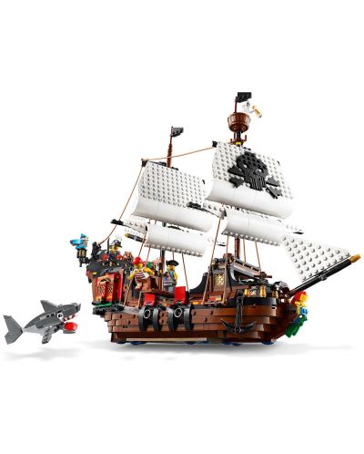 Конструктор 3 в 1 LEGO Creator - Пиратски кораб (31109) - 4