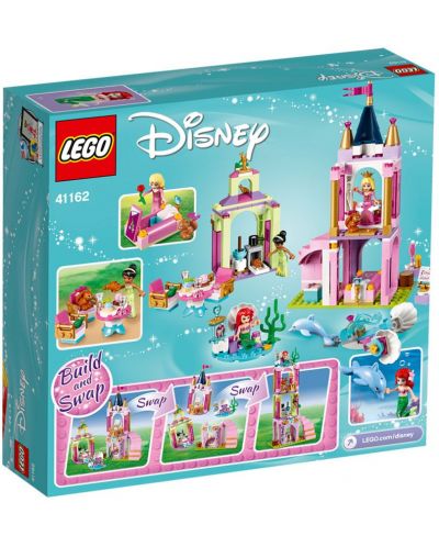 Конструктор Lego Disney Princess - Кралското празненство на Ариел, Аврора и Тиана (41162) - 7