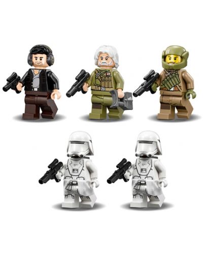 Конструктор Lego Star Wars - Защитата на Crait™ (75202) - 7
