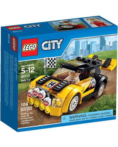 Конструктор LEGO City - Кола за рали (60113)