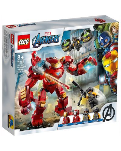 Конструктор Lego Marvel Super Heroes - Iron Man Hulkbuster срещу A.I.M. Агент (76164) - 1