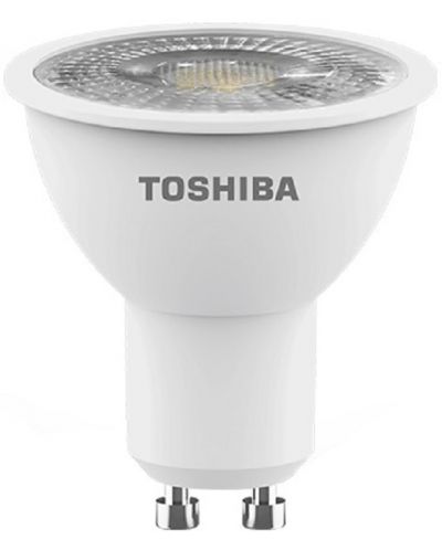 LED крушка за луна Toshiba - GU10, 5.5=63W, 450 lm, 6500K - 1