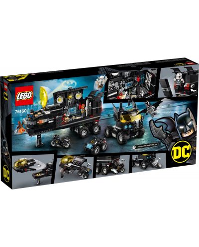 Конструктор Lego DC Super Heroes - Подвижната база на прилепа (76160) - 2