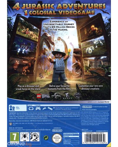 LEGO Jurassic World (Wii U) - 3