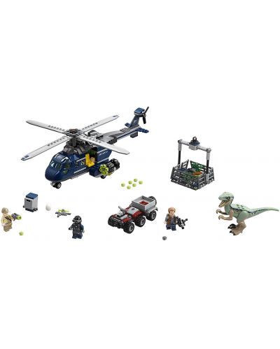 Конструктор Lego Jurassic World - Преследване с хеликоптер (75928) - 6