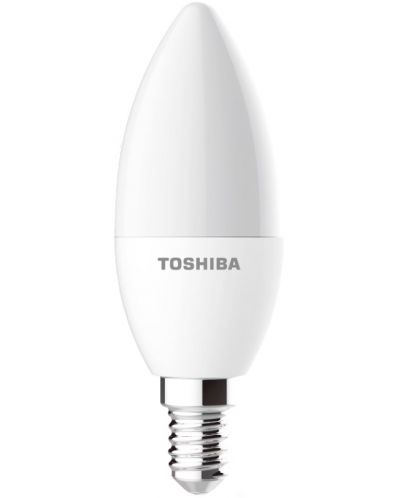 LED комплект крушки Toshiba - 5=40W, E14, 470 lm, 3000K - 1
