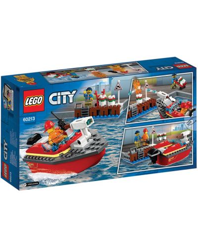 Конструктор Lego City - Пожар на доковете (60213) - 4