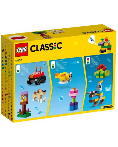 Конструктор Lego Classic - Основен комплект с тухлички (11002) - 7